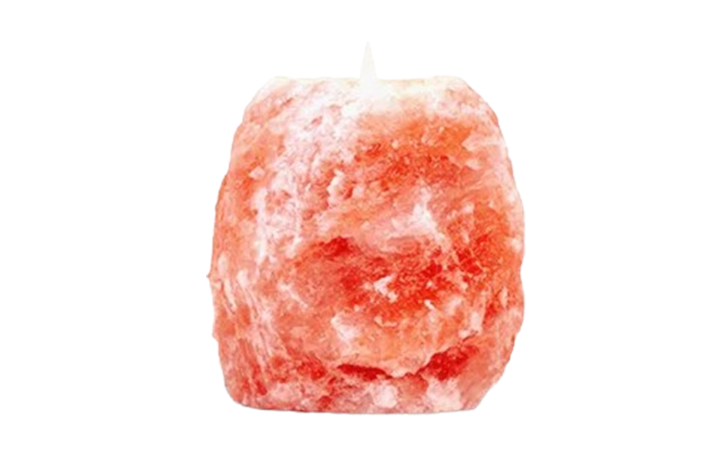 Himalayan Pink Salt Tea Light Holder