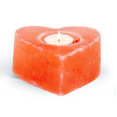 himalayan pink salt candle holder​