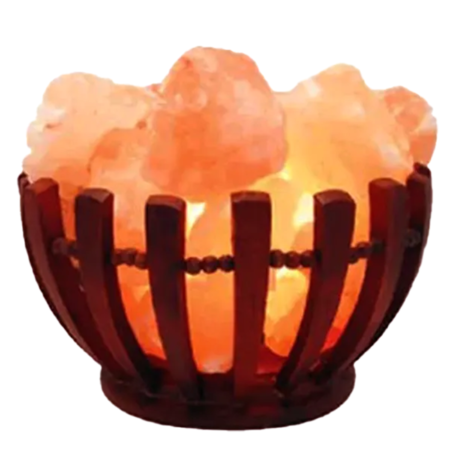 pink himalayan salt lamp