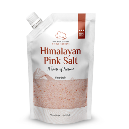 pink himalayan salt fine